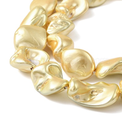 Гальванические оболочки жемчужные бусы пряди BSHE-A001-01B-1