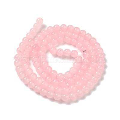 Выпечки окрашены имитация нефрита стекловолокна круглый шарик X1-DGLA-Q021-8mm-26-1