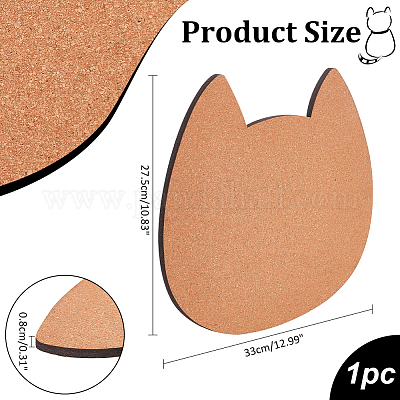 Настенная брошь в форме кошки AJEW-WH0314-511A-1