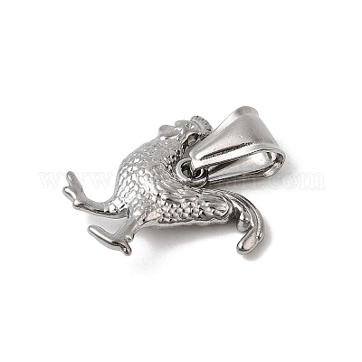 Подвеска из нержавеющей стали 304 со стразами&nbsp;STAS-B167-14A-P-1