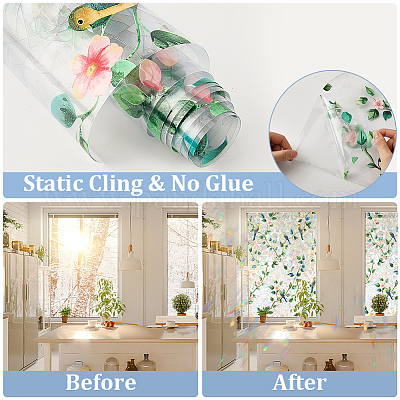 Статические наклейки из пвх DIY-WH20047-01A-020-1