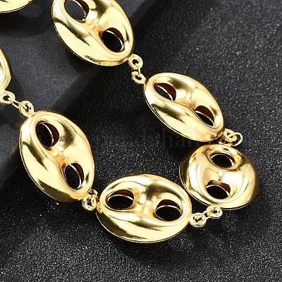 Браслеты из нержавеющей стали 304 для женщин BJEW-P354-05G-1