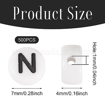 500шт акриловые бусины&nbsp;SACR-TA0001-55N-1