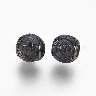 Европейские бусины из хирургической нержавеющей стали 316 STAS-F195-128B-04-1