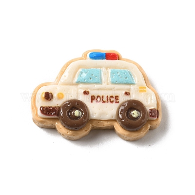 Кабошоны из непрозрачной смолы на тему автомобиля RESI-C056-03C-1