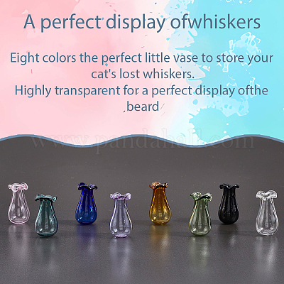 Стеклянная ваза AJEW-SP0002-41A-1