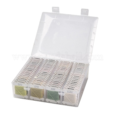 80 карта 80 цвета 6-слойная полиэфирная мулине для вышивания&nbsp;OCOR-K006-C02-1