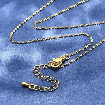 Латунные кабельные цепи ожерелья MAK-P011-01G-1