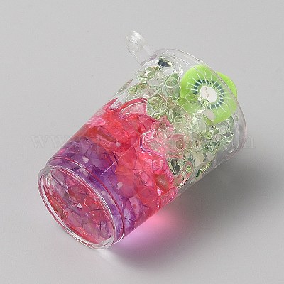 Прозрачные акриловые подвески OACR-WH20007-01C-18-1