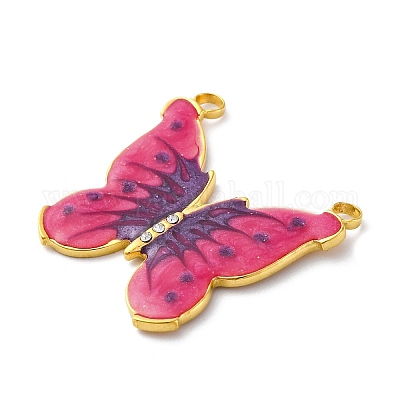 Подвески из нержавеющей стали 304 с эмалью STAS-S163-01A-G-1