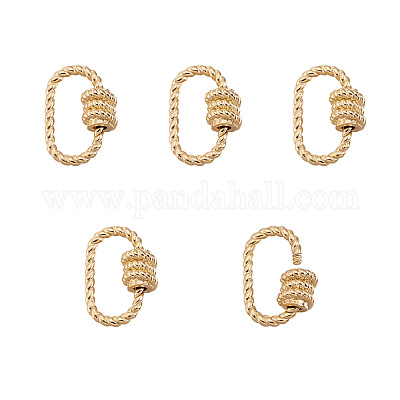 Латунные брелоки с карабином ZIRC-E164-09G-1