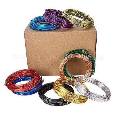 Diy Aluminum Colorful Beading Wire Oxide Wire Diy Soft - Temu
