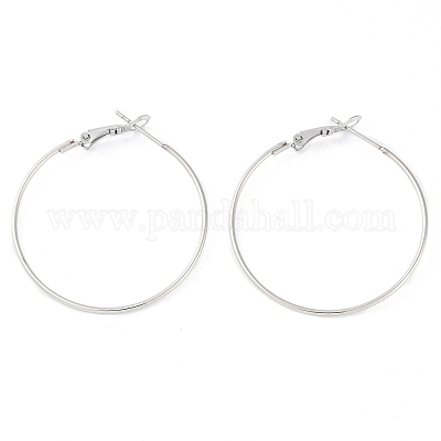 Серьги-кольца из нержавеющей стали 304 STAS-K288-01P-1