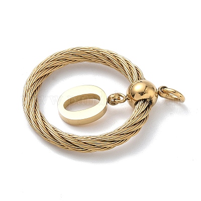 Подвески из нержавеющей стали 304 STAS-D154-01O-G-1