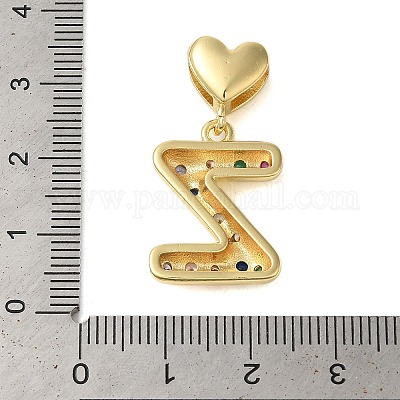 Покрытие стойки латунь микро паве прозрачные перданты из кубического циркония KK-C067-12G-Z-1