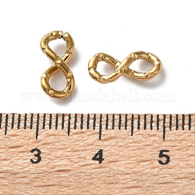 Кольца-связующие бесконечности из нержавеющей стали 304 с текстурой STAS-R164-03G-01-1