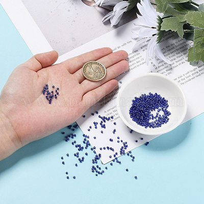 288 г 24-х цветных стеклянных бусин&nbsp;SEED-JQ0005-01E-2mm-1