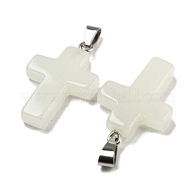 Подвески из синтетического светящегося камня G-H308-06P-08-1