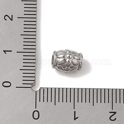 Бусины из нержавеющей стали марки 304 STAS-Z058-03P-12-1