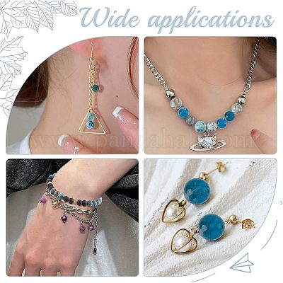 Круглые бусины пряди природного апатита G-NB0003-83-1