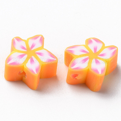 Бусины из полимерной глины  CLAY-N008-044F-1