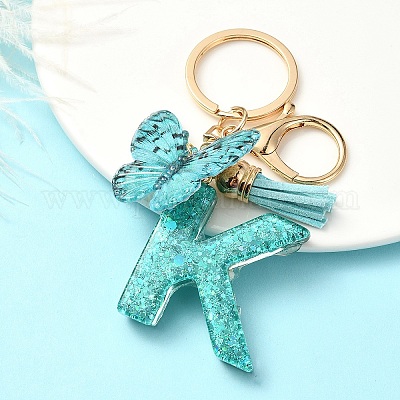 Брелок с кисточкой из смолы X1-KEYC-YW00119-11-1