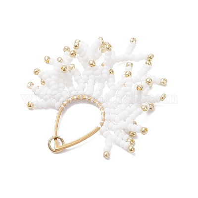 Подвески из стеклянного бисера PALLOY-MZ00938-1