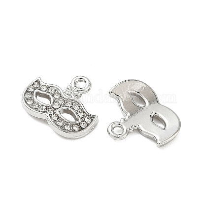 Подвески из сплава и страза&nbsp;ENAM-I073-04P-02-1