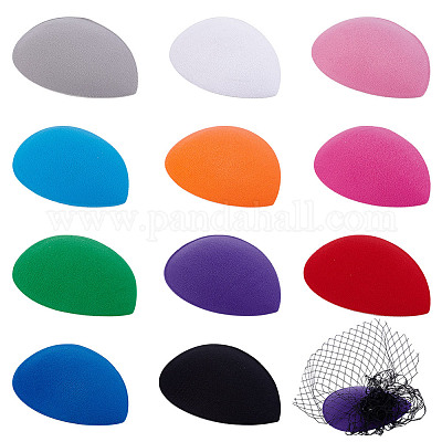22 шт. 11-цветная основа для шляпы-чародея из ткани ЭВА для магии шляп MRMJ-NB0001-35-1
