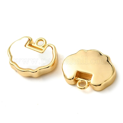 Подвески из латунных ракушек KK-M277-04B-G-1