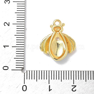 Латунные микро проложить кубического циркония подвески KK-Z128-04G-1