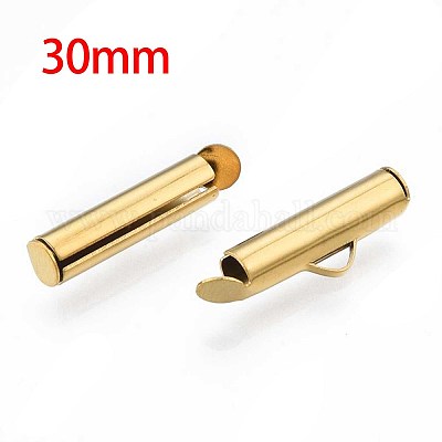 Зажимные трубки из нержавеющей стали 304 с защелкой на конце STAS-S115-01H-G-1