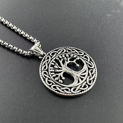 Кулон «Дерево жизни» в виде полого дерева жизни из нержавеющей стали 304 HL3986-1