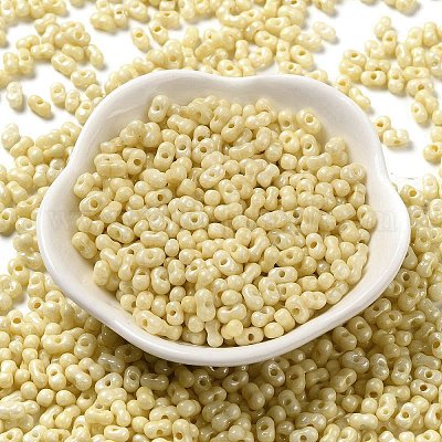 Perles de rocaille en verre&nbsp;SEED-K009-02B-11-1
