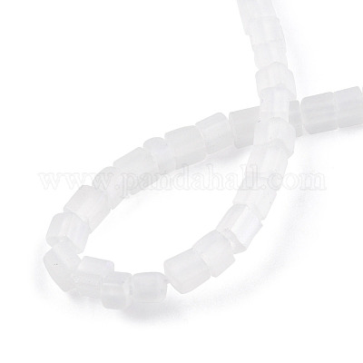 Прозрачные матовые стеклянные бусины GLAA-N047-08-B10-1