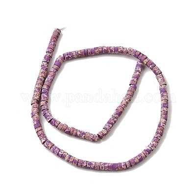 Окрашенные синтетические нити из имперской яшмы G-Z089-A03-D-1