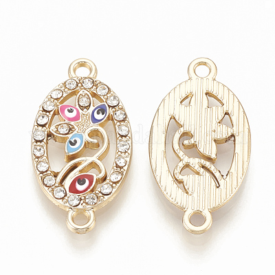 Соединители звеньев сплава горный хрусталь X-ALRI-Q235-022KC-1