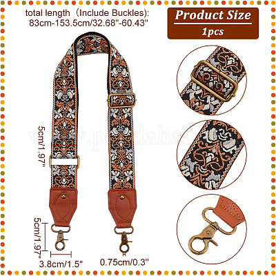 Регулируемые лямки для сумок из полиэстера в этническом стиле&nbsp;DIY-WH0449-62B-1