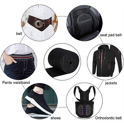 Плоский эластичный резиновый шнур / полоса OCOR-WH0032-38D-01-1