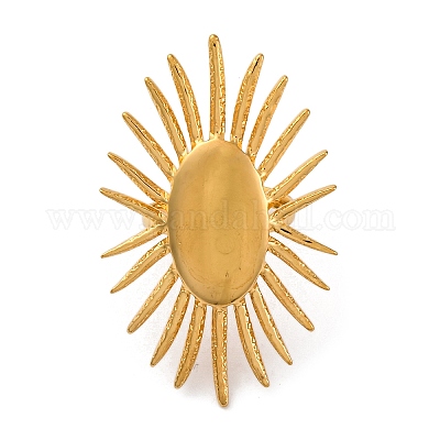 Кольца-манжеты Sun Open из нержавеющей стали 304 с защитой от потускнения RJEW-M047-02G-1