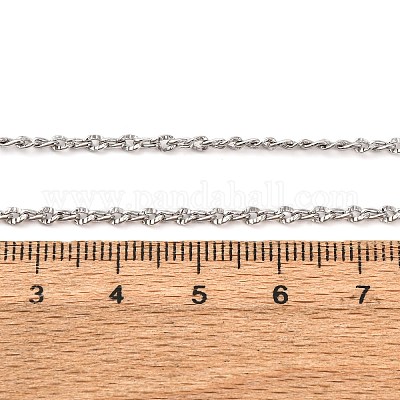 Ожерелья из латунной текстурированной витой цепи MAK-L045-05P-1