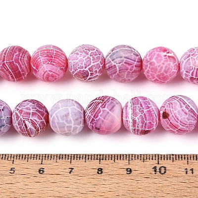 Окрашенные натуральные агатовые бусы G-T144-28-1