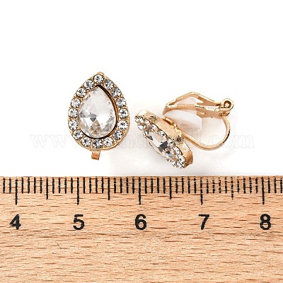 Клипсы из сплава силикона EJEW-Z120-02G-02-1