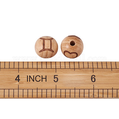 Деревянные бусины&nbsp;WOOD-BT0001-03-1