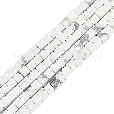 Нити бусин из натурального хауилита G-B129-A14-01-1