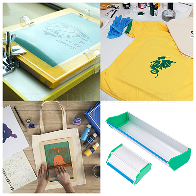 GORGECRAFT Scoop Coater 20cm/10cm - Outil Revêtement Émulsion Sérigraphie En Aluminium