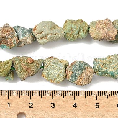 Необработанные грубые натуральные бусины из бирюзы Хубэй G-M453-D09-1