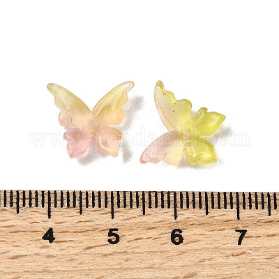 Стеклянные бусины GLAA-D303-06H-1