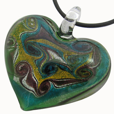 Стеклянные подвески ручной работы X-FOIL-X204-1-1