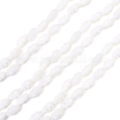 2 нить бусин из натуральных ракушек-трохусов SHEL-TA0001-20-1